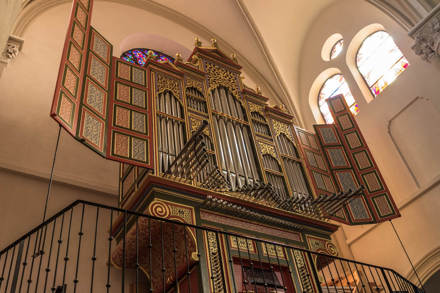 Órgano construido por el taller de organería de Joaquín Lois en el año 2018