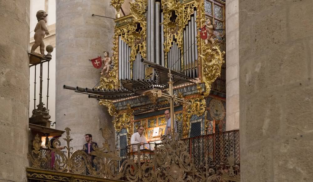 Juan de La Rubia | inauguración del órgano de Nava del Rey