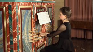 Maria-Magdalena Kaczor en el órgano barroco español