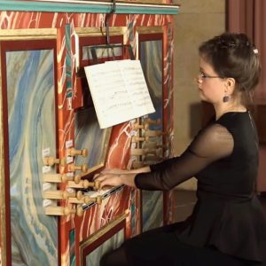 Maria-Magdalena Kaczor en el órgano barroco español