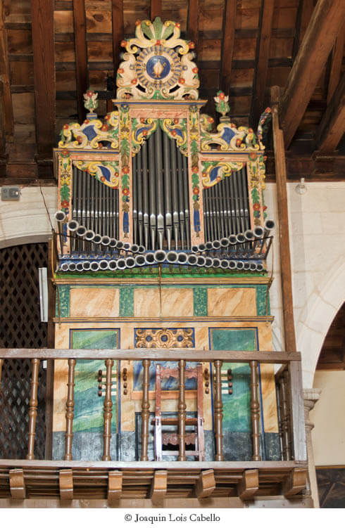 órgano de Marugan | Organero Juan de Inés y Ortega