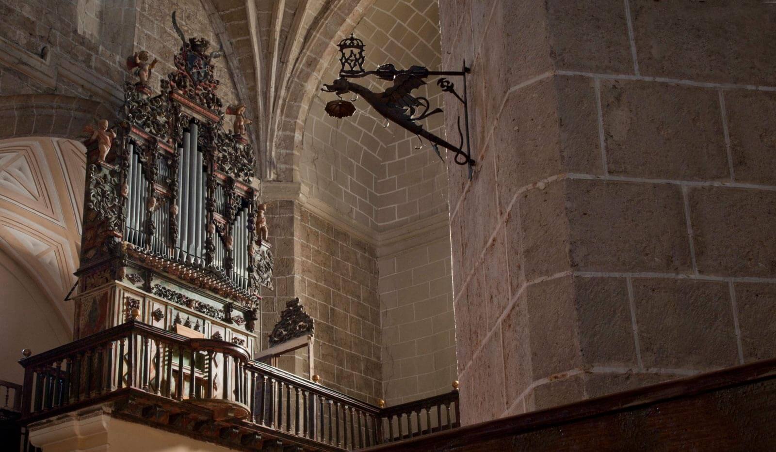 Órgano restaurado de San Pedro en Tordesillas